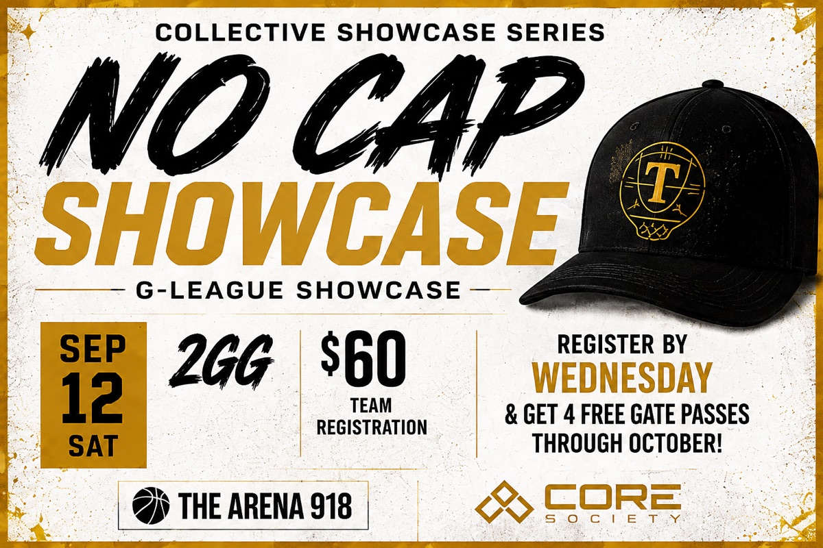 No Cap Showcase flyer